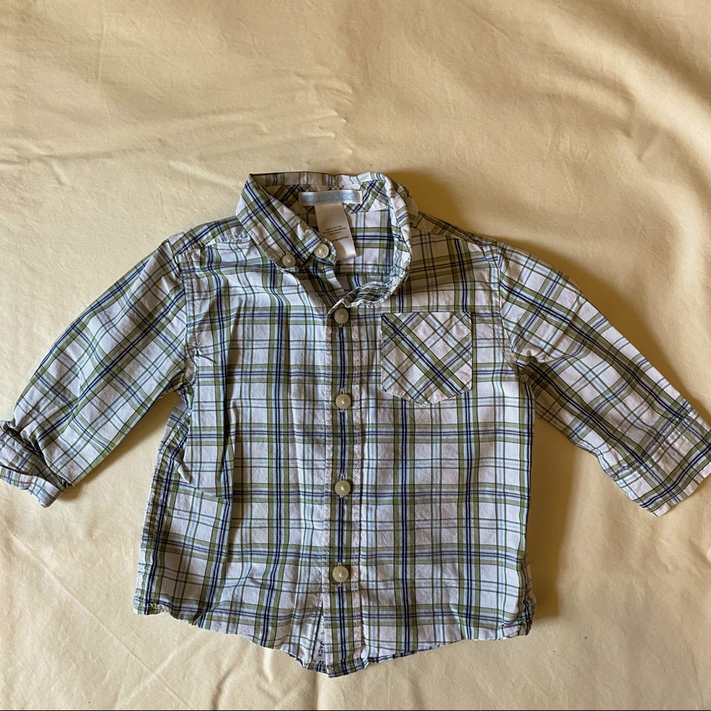 Janie and Jack baby button down shirt